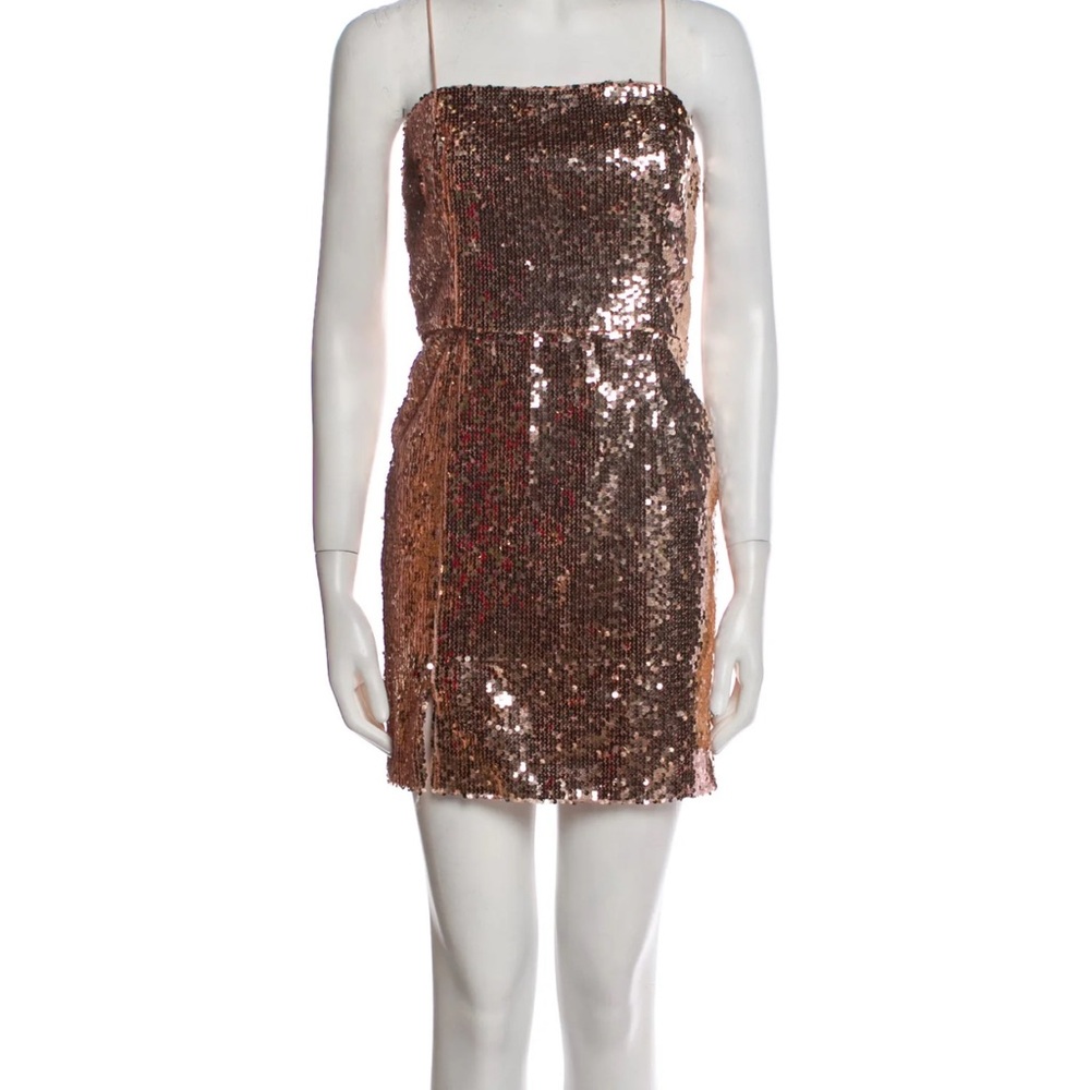 Sequin Gold Dress